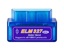 Автосканер ELM327 OBD2 v1.5 - aдаптер OBDII ver1.5, Bluetooth v5.1, синий 556692