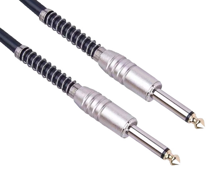 Кабель jack 6.35mm (AUX) PRO, папа-папа, 3 метра, черный 556663