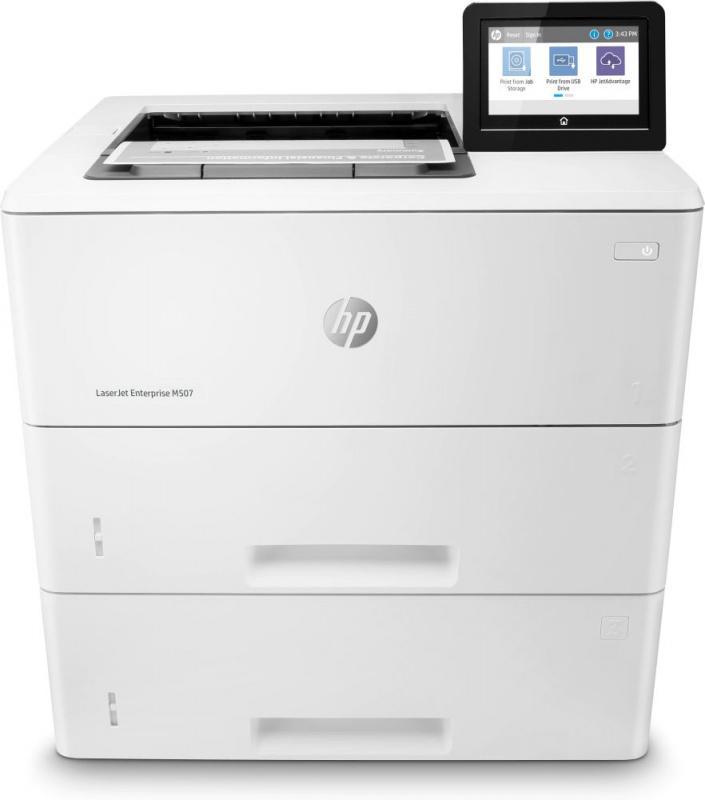 Принтер лазерный HP LaserJet Enterprise M507x (1PV88A) A4 Duplex WiFi - фото 1 - id-p220888772