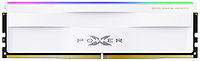 Модуль памяти Silicon Power SP016GXLWU560FSH 16GB 5600МГц XPOWER Zenith RGB DDR5 CL40 DIMM 2Gx8 SR White