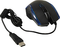 Манипулятор DELUX Optical Mouse M556 Blue Light 1600dpi (RTL) USB 6btn+Roll