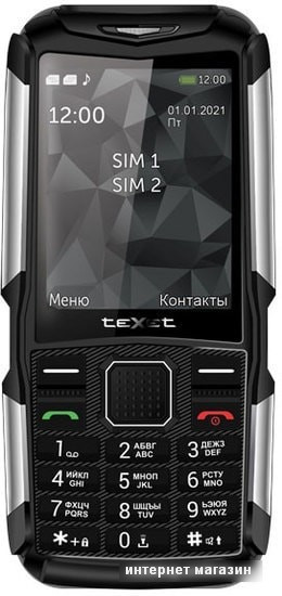 Мобильный телефон TeXet TM-D314 (черный) - фото 2 - id-p220887080