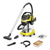 Строительный пылесос Karcher WD 6 P S V-30/6/22/T 1300Вт (уборка: сухая/сбор воды) желтый