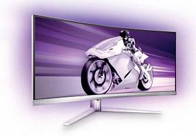 МОНИТОР 34" PHILIPS 34M2C7600MV/00 WHITE (VA, изогнутый, 3440x1440, 165Hz, 2.5 ms, 178°/178°, 1400 cd/m,