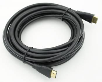 Кабель аудио-видео HDMI (m)/HDMI (m) 5м. черный - фото 1 - id-p220888601