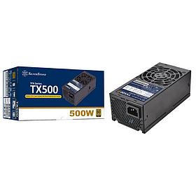 Блок питания Silverstone SST-TX500-G V1.0 500W, TFX, 80 PLUS Gold, 80mm FAN 18dBA, RTL (810454) {8}