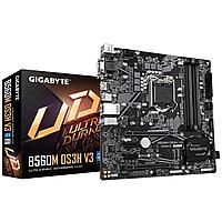 Мат. плата GIGABYTE B560M DS3H V3 (RTL) LGA1200, Intel®H470, 4xDDR4-3200, DVI-D+HDMI+DP, 1xPCI-Ex16,