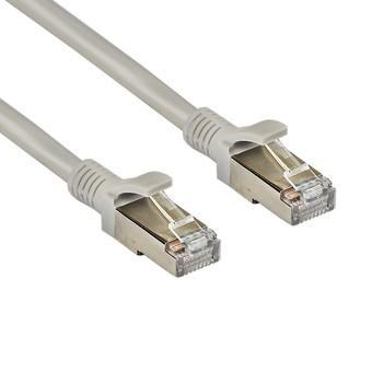 Патч-корд медный ExeGate FTP-RJ45-RJ45-C5e-CU-3M-GY, FTP, cat.5e, 3м, серый EX281999RUS - фото 1 - id-p220888347