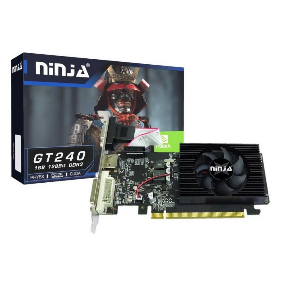 Видеокарта SINOTEX Ninja nVidia GT 240 550 1024 1333 128 RTL [NH24NP013F] - фото 1 - id-p220888675