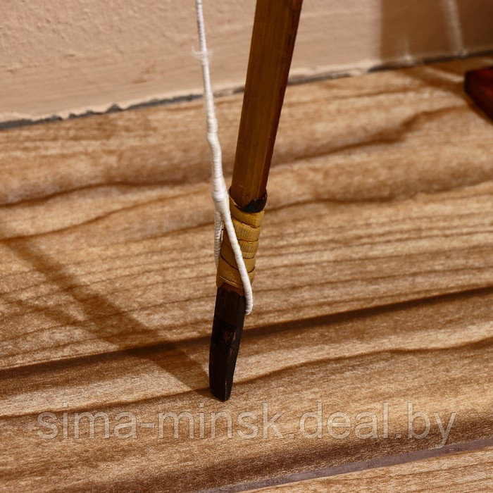 Сувенир Лук со стрелами из бамбука 125х65х3 см - фото 4 - id-p220890018