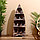 Подставка для бутылок "Лодка" 37х20х100 см, дерево албезия, светло-коричневый, фото 2