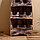 Подставка для бутылок "Лодка" 37х20х100 см, дерево албезия, светло-коричневый, фото 3
