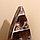 Подставка для бутылок "Лодка" 37х20х100 см, дерево албезия, светло-коричневый, фото 4