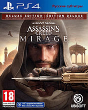 Assassin's Creed Мираж. Издание "Deluxe" (PS4, Русские субтитры) !!! Доставим по Минску в день заказа !!!