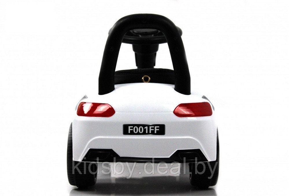 Детский толокар RiverToys F001FF (белый) Mercedes - фото 4 - id-p220892881