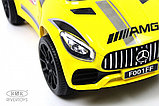 Детский толокар RiverToys F001FF (желтый) Mercedes, фото 4