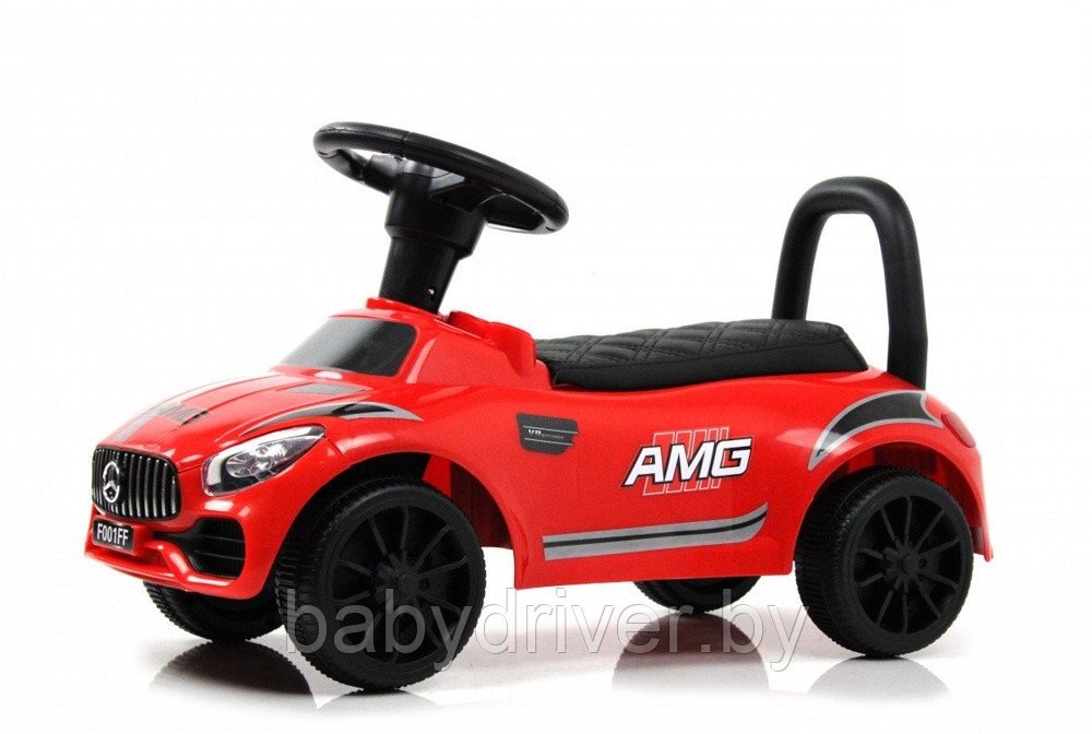 Детский толокар RiverToys F001FF (красный) Mercedes - фото 1 - id-p220892884