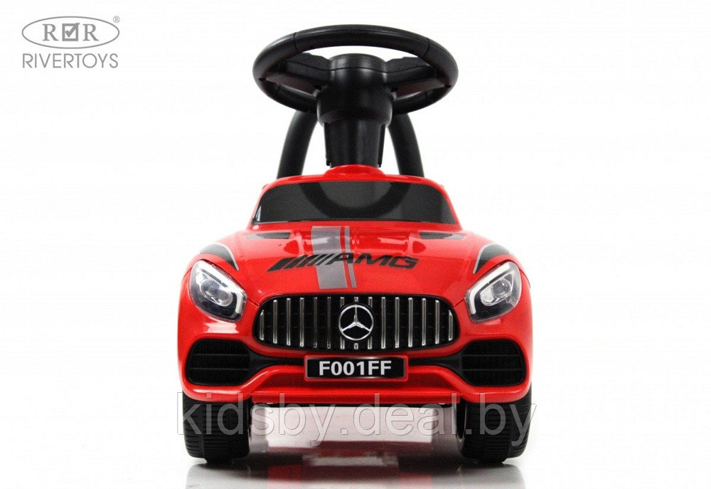 Детский толокар RiverToys F001FF (красный) Mercedes - фото 2 - id-p220892884