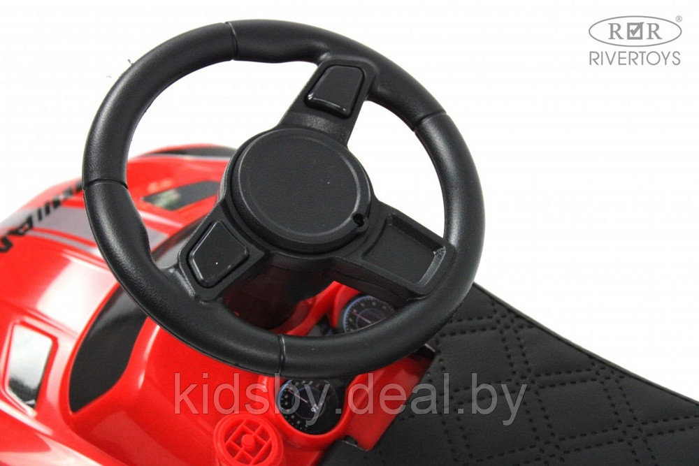 Детский толокар RiverToys F001FF (красный) Mercedes - фото 3 - id-p220892884