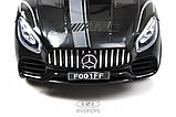 Детский толокар RiverToys F001FF (черный) Mercedes, фото 2