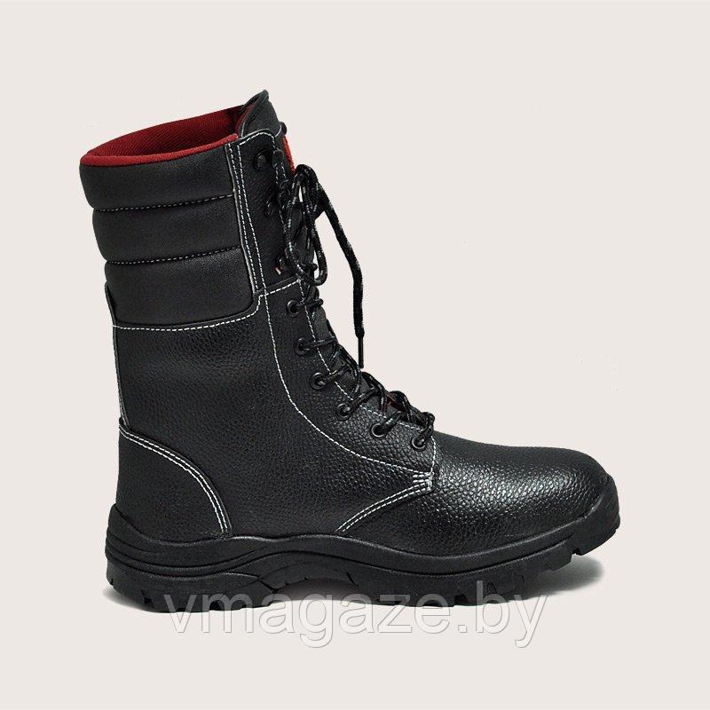Ботинки высокие берцы Скорпион м/п 1206м (цвет черный) - фото 2 - id-p220893528