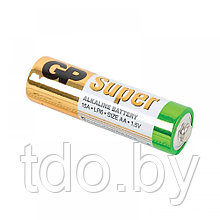 Батарейка GP Super LR6 AA, 1,5V, 2шт/уп