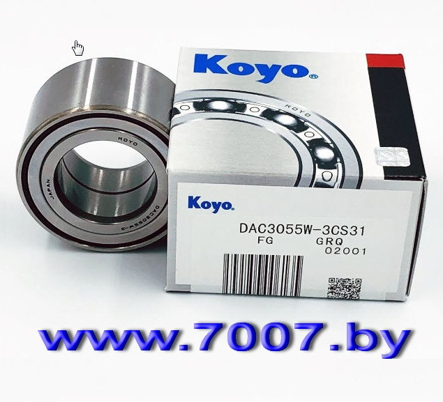 Подшипник DAC3055W-3CS31,(30*55*32) KOYO (Japan)