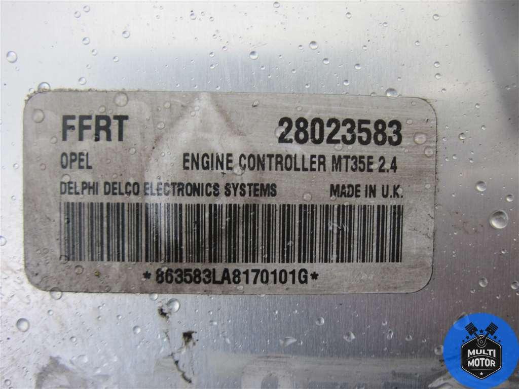 Блок управления двигателем OPEL ZAFIRA B (2005-2011) 1.6 i Z 16 YNG - 94 Лс 2007 г. - фото 2 - id-p220897533