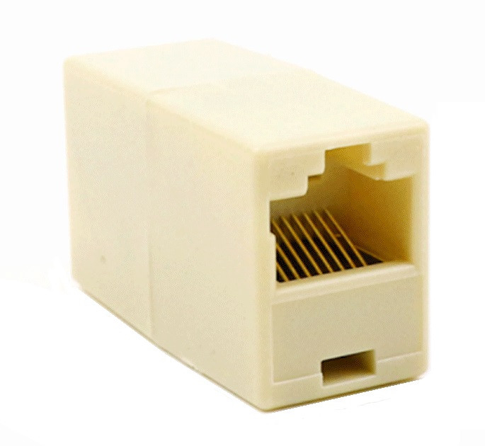 Адаптер - соединитель витой пары RJ45 (LAN) 556669 - фото 1 - id-p220897939