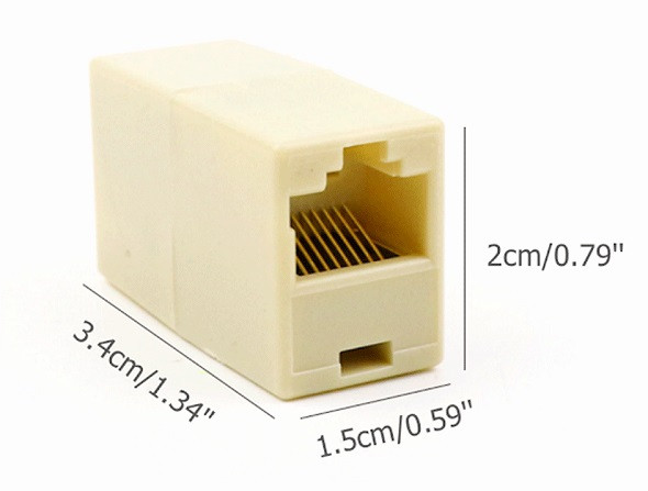 Адаптер - соединитель витой пары RJ45 (LAN) 556669 - фото 4 - id-p220897939