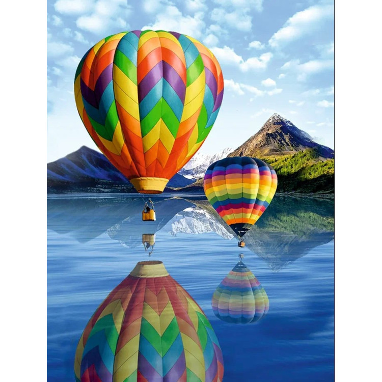 Воздушные шары. Алмазная мозаика Art City 30 x 40 см - фото 1 - id-p220898125