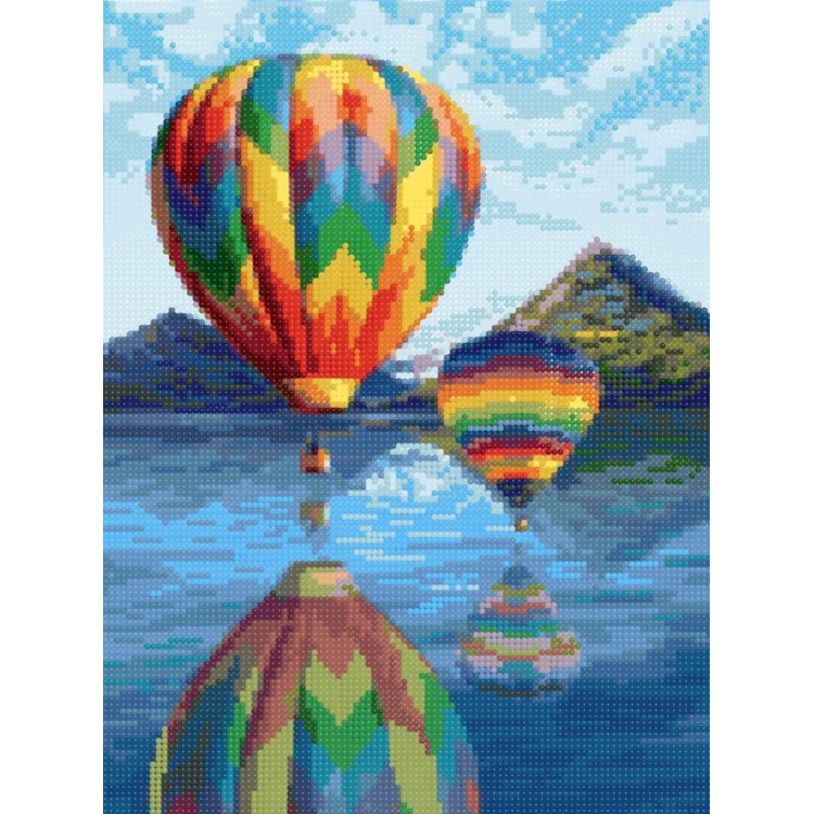 Воздушные шары. Алмазная мозаика Art City 30 x 40 см - фото 2 - id-p220898125