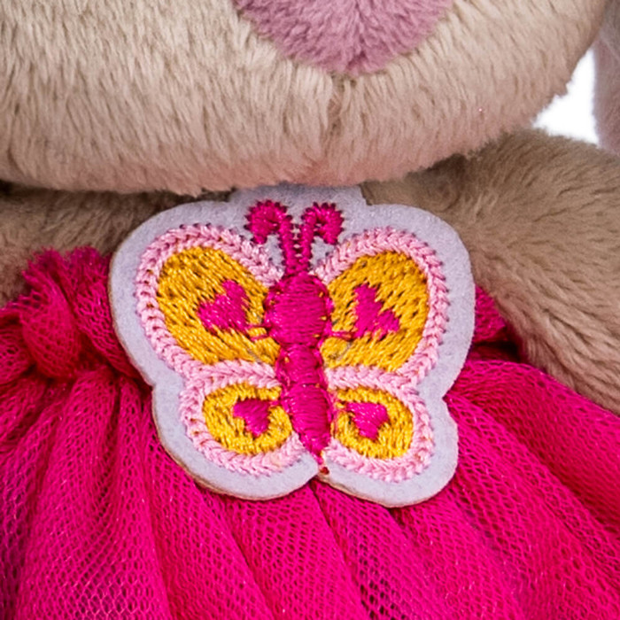 Зайка Ми в юбке с бабочкой (малыш). Мягкая игрушка - фото 4 - id-p220898185