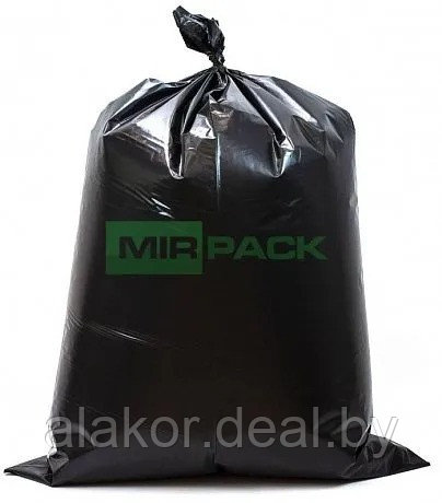 Мешки для мусора ПВД Mirpack "Добрыня", 240л, 100мкм, 10шт - фото 2 - id-p220907786