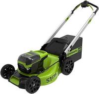 Газонокосилка Greenworks GD60LM51SPK4 2514307UB (с 1-им АКБ 4 Ач)>