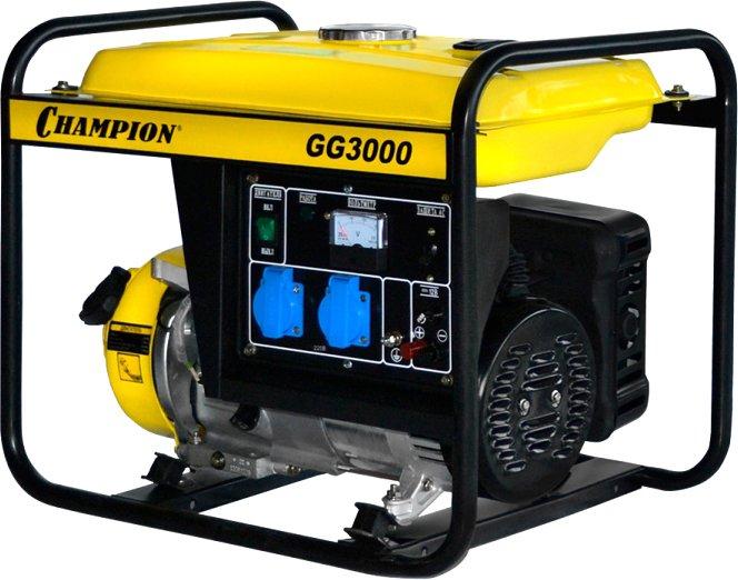 Бензиновый генератор Champion GG3000> - фото 1 - id-p220908202