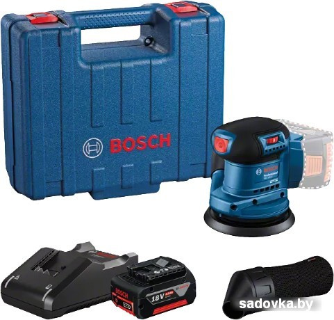 Эксцентриковая шлифмашина Bosch GEX 185-LI Professional 06013A5021 (с 1-м АКБ, кейс)> - фото 1 - id-p220908249