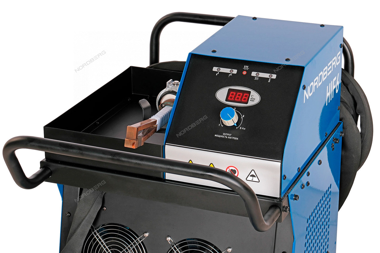 Нагреватель индукционный стационарный с водяным охлаждением, 5200 Вт HIF6 - фото 2 - id-p220909495