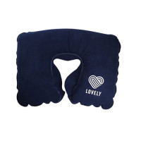 Подушка надувная Lovely (Тёмно-синяя) - фото 1 - id-p220909446