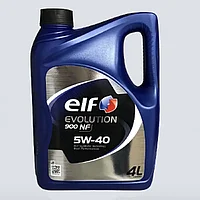 Моторное масло Elf Evolution 900 NF 5W40 4л 213909