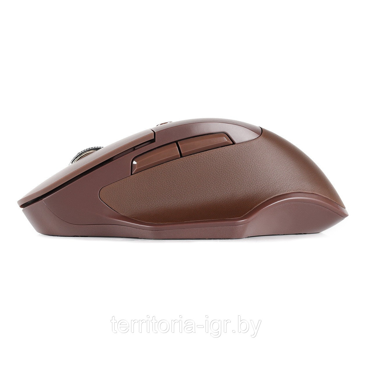 Беспроводная мышь беззвучная SBM-615AG-L Leather коричневый Smartbuy - фото 4 - id-p220913349