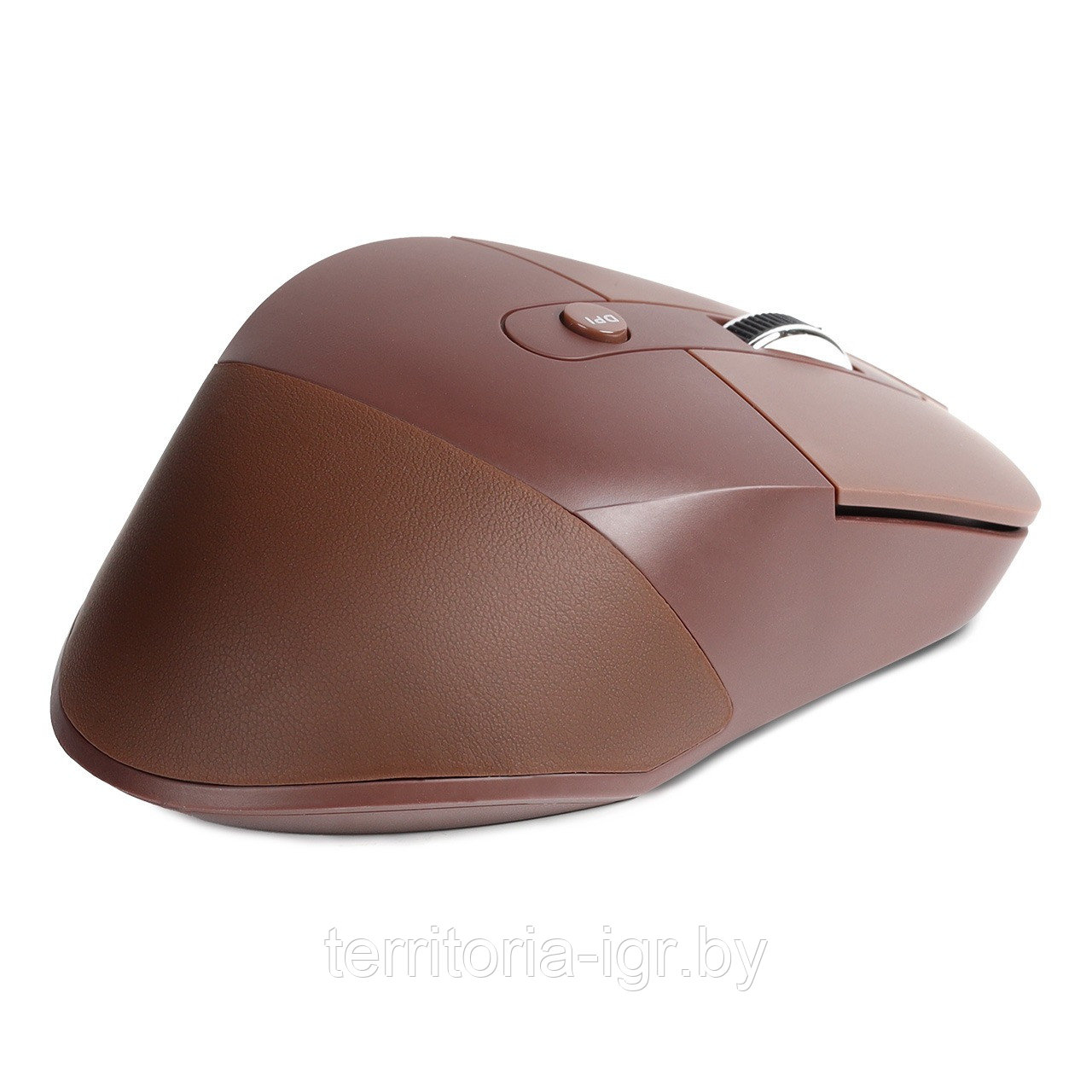 Беспроводная мышь беззвучная SBM-615AG-L Leather коричневый Smartbuy - фото 5 - id-p220913349