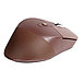 Беспроводная мышь беззвучная SBM-615AG-L Leather коричневый Smartbuy, фото 5