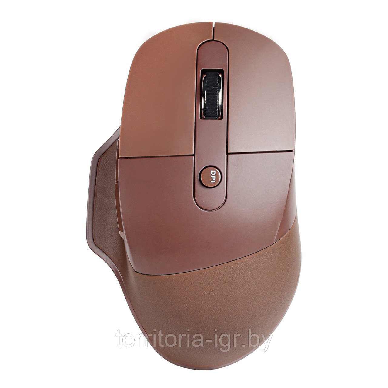 Беспроводная мышь беззвучная SBM-615AG-L Leather коричневый Smartbuy - фото 6 - id-p220913349