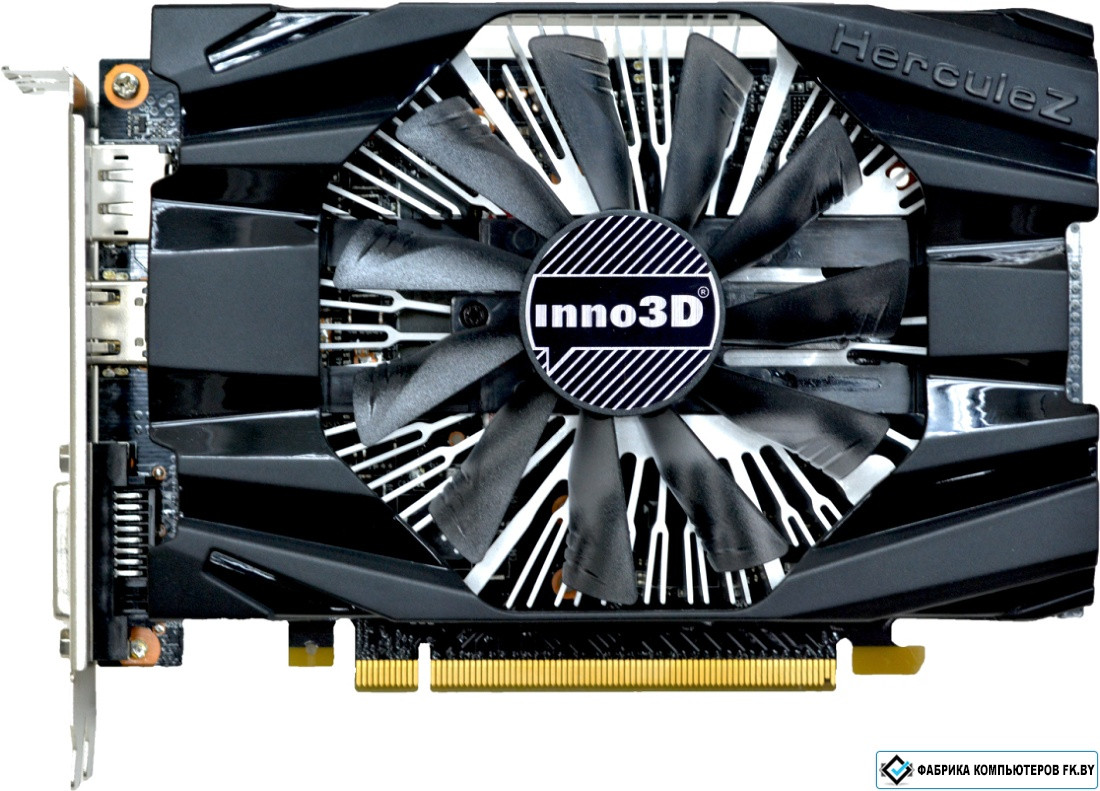 Видеокарта Inno3D GeForce GTX 1060 Compact 6GB GDDR5 [N1060-6DDN-N5GM] - фото 1 - id-p220910536