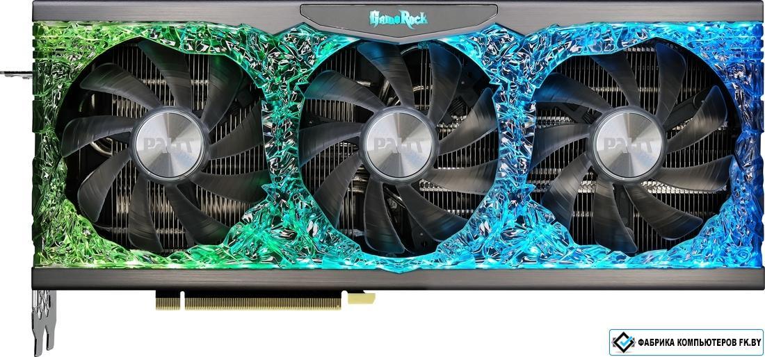 Видеокарта Palit GeForce RTX 3080 Ti GameRock 12GB GDDR6X NED308T019KB-1020G - фото 1 - id-p220910546