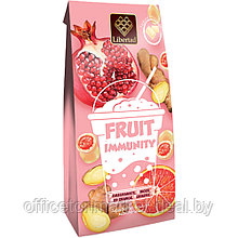 Конфеты жевательные "Libertad. Fruit Immunty", 75 г, в белом шоколаде