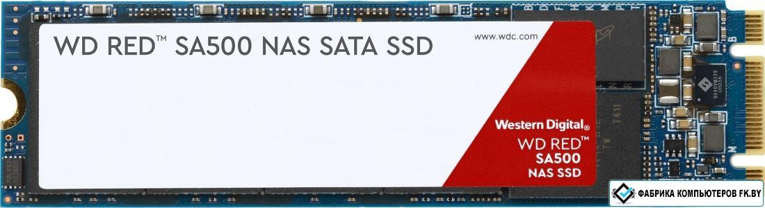 SSD WD Red SA500 NAS 2TB WDS200T1R0B - фото 1 - id-p220910478