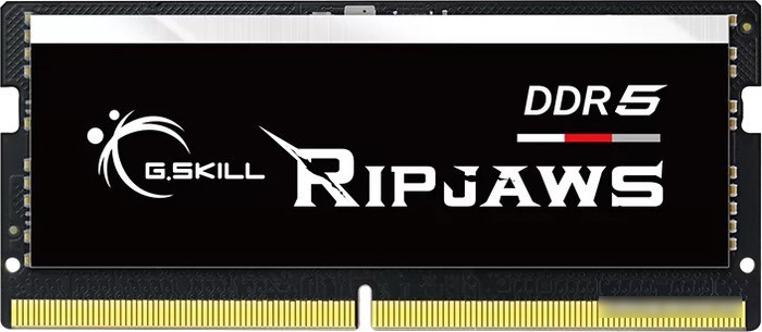 Оперативная память G.Skill Ripjaws 32ГБ DDR5 SODIMM 5600МГц F5-5600S4645A32GX1-RS - фото 1 - id-p220913779