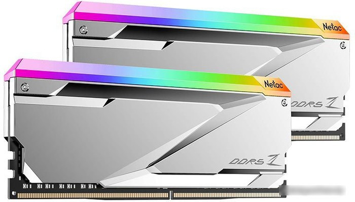 Оперативная память Netac Z RGB 2x16ГБ DDR5 6600МГц NTZED5P66DP-32S - фото 1 - id-p220913787